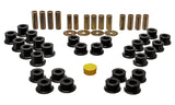 Ensemble de bagues de bras de suspension arrière noires pour Mazda Miata 90-97 Energy Suspension