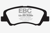 EBC 12+ Hyundai Accent 1.6 Ultimax2 Front Brake Pads