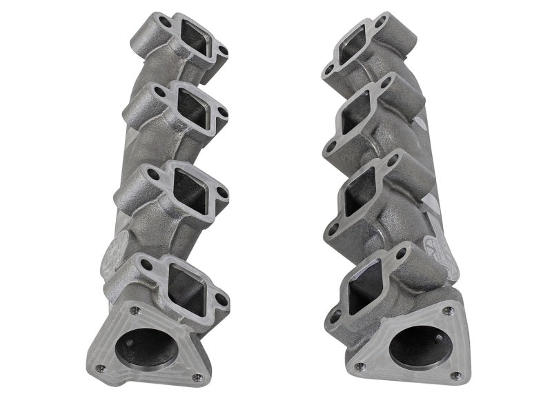Collecteur d'échappement en fonte ductile aFe Power BladeRunner 01-16 pour camions diesel GM V8-6,6 L (td)