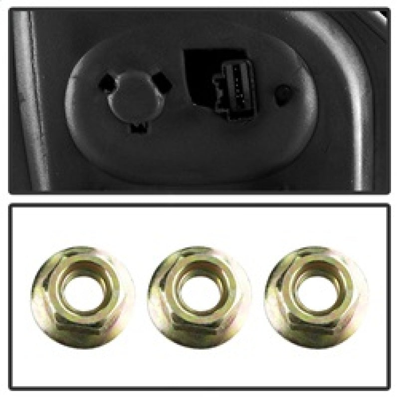 xTune Ford F150 07-14 Power Heated Amber LED Signal OE Mirror Right MIR-03349EH-P-R