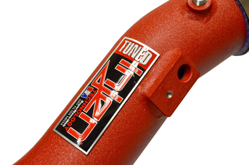 Tuyauterie de refroidisseur intermédiaire rouge froissée Injen 16-20 Chevrolet Camaro 2.0L Turbo