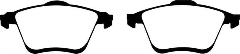 Plaquettes de frein avant Greenstuff EBC 06-09 Mazda 6 2.3 Turbo (Mazdaspeed)