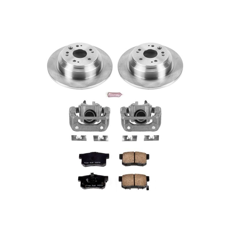 Kit de freins arrière Autospecialty Power Stop 10-11 Honda Accord Crosstour avec étriers