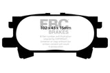 Plaquettes de frein arrière EBC 04-07 Lexus RX330 3.3 Greenstuff