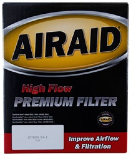 Filtre de remplacement direct Airaid 10-14 Ford Mustang Shelby 5,4 L suralimenté - Média huilé/rouge