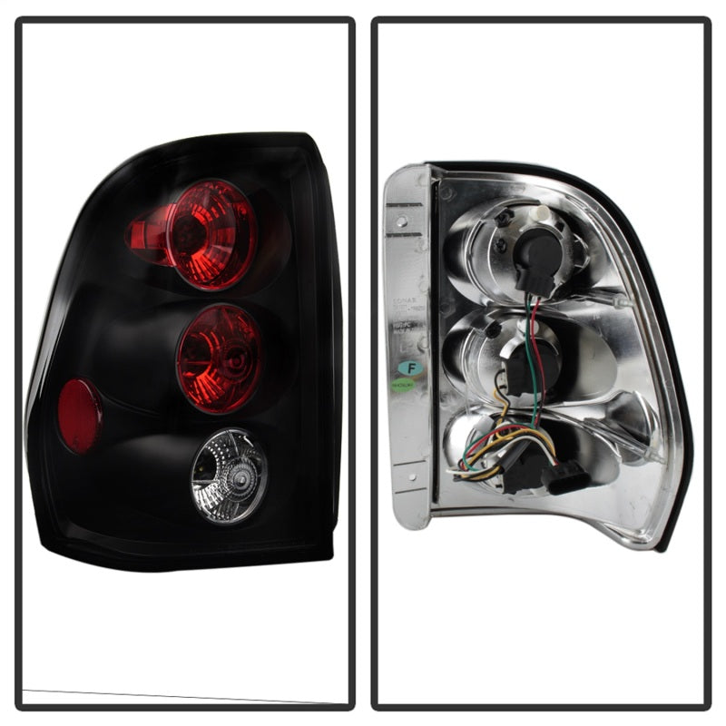 Spyder Chevy TrailBlazer 02-09 Euro Style Tail Lights Black ALT-YD-CTB02-BK