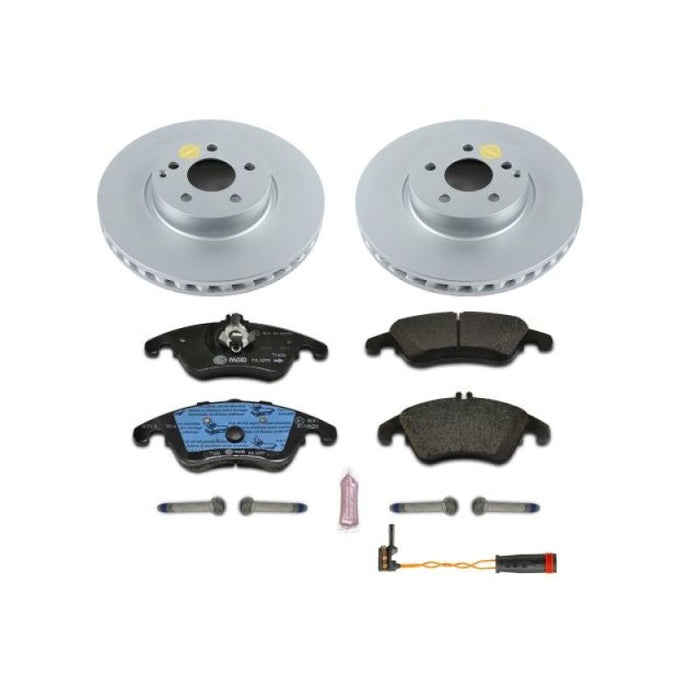 Power Stop 13-14 Mercedes-Benz C300 Front Euro-Stop Brake Kit