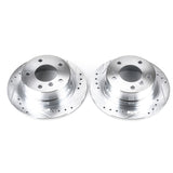 Disques de frein arrière Power Stop 95-99 BMW 318ti Evolution percés et fendus - Paire