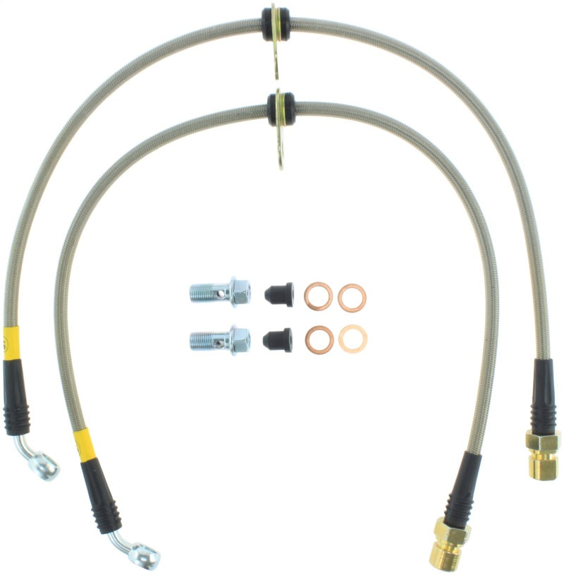 Conduites de frein avant en acier inoxydable StopTech 10+ Camaro LS/LT V6