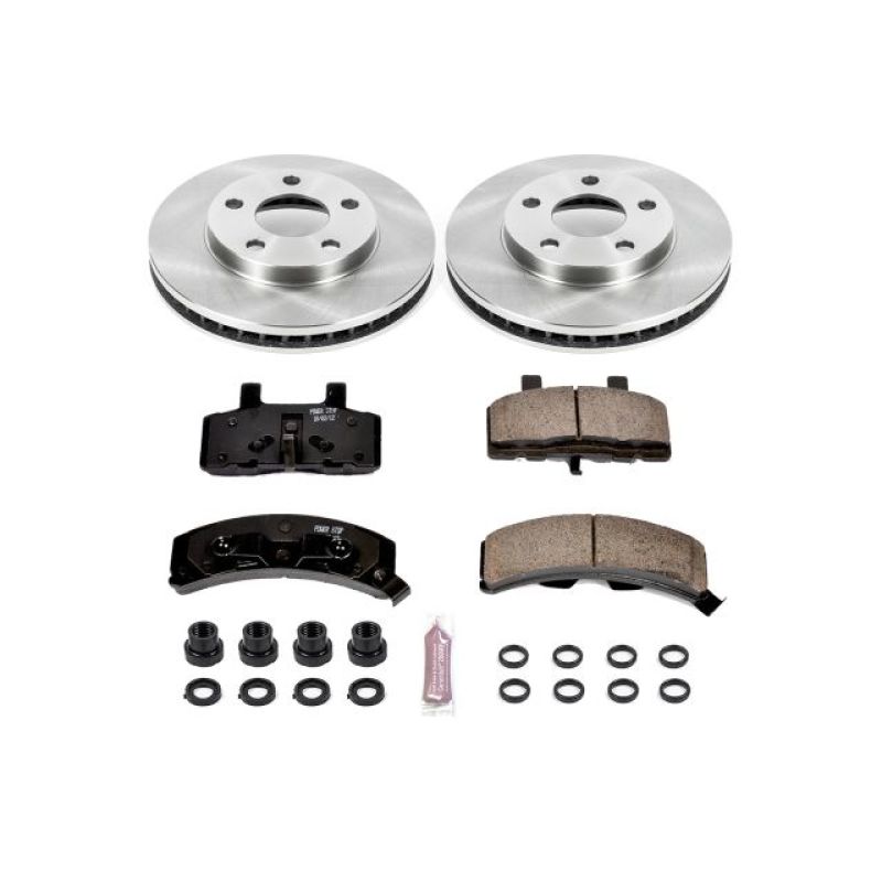 Kit de freins avant Autospecialty Power Stop pour châssis commercial Cadillac 91-93