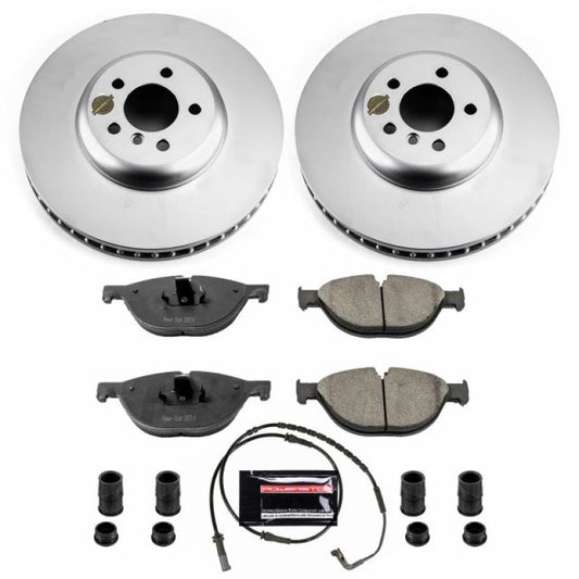 Power Stop 09-10 BMW 750i Front Z23 Evolution Sport Coated Brake Kit