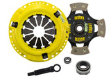 Kit d'embrayage à 4 plaquettes ACT 1990 Honda Civic XT/Race Sprung