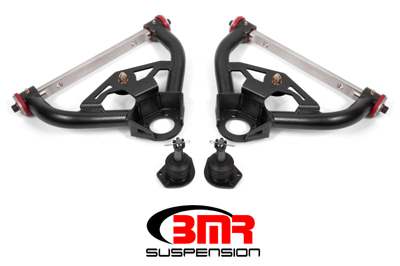 BMR 78-87 G-Body Non-Adj. Upper A-Arms (Polyurethane) - Black Hammertone BMR Suspension