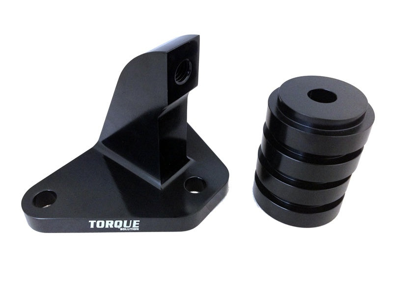 Éliminateur de barre de moustache Torque Solution avec bagues solides : 01-06 Mitsubishi Evolution 7/8/9