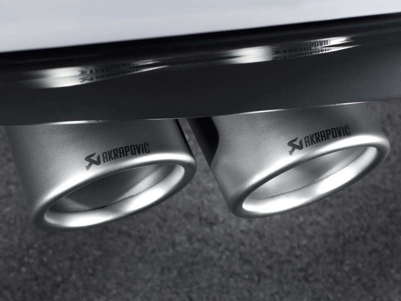 Ligne d'échappement Akrapovic 11-12 BMW Série 1 M Coupé (E82) Slip-On (Titane) (Embouts requis)