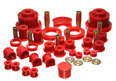 Ensemble de bagues principales Hyper-flex rouges pour Pontiac GTO 04 Energy Suspension