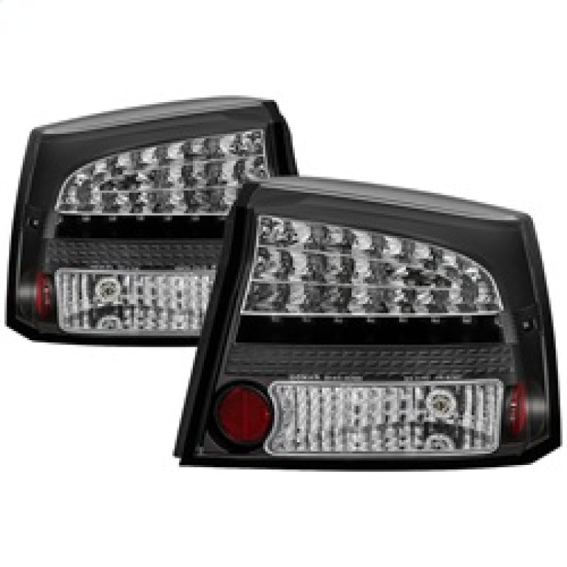 Feux arrière à LED Spyder Dodge Charger 06-08 Noir ALT-YD-DCH05-LED-BK