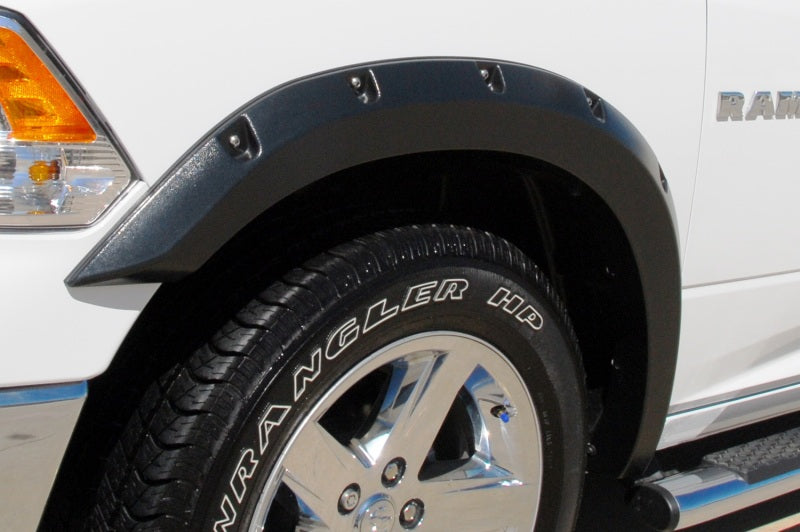 Lund 10-17 Dodge Ram 2500 RX-Rivet Style Textured Elite Series Fender Flares - Black (2 Pc.)