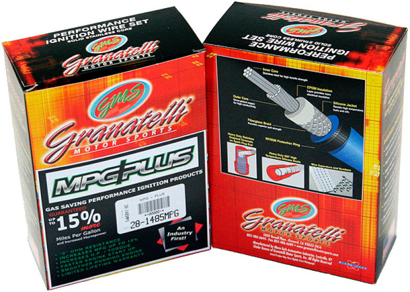 Fils d'allumage hautes performances Granatelli 99-03 Suzuki Vitara/Grand Vitara 6 cylindres 2,5 L (bobine sur bougie)