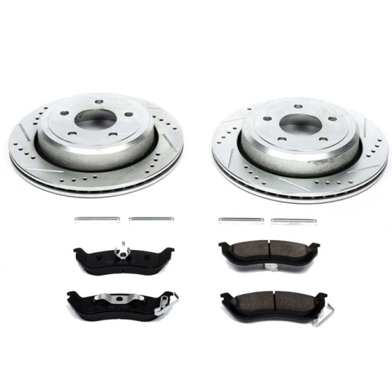 Power Stop 03-11 Ford Crown Victoria Rear Z23 Evolution Sport Brake Kit