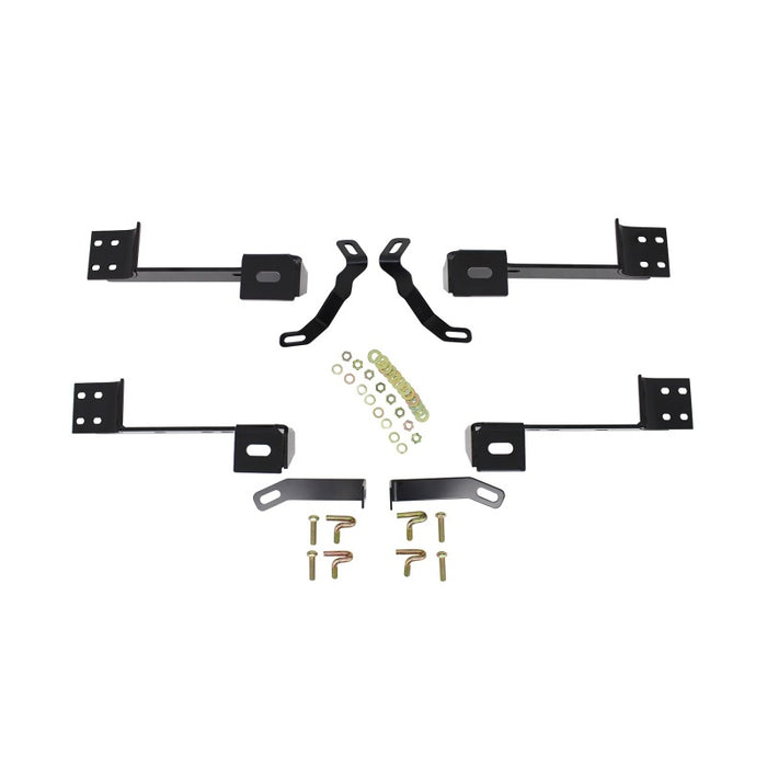 Kit de montage de marchepied Nerf ovale Westin 99-14 Chevy Silv 2500/3500 Reg/Ext Cab Premier - Noir