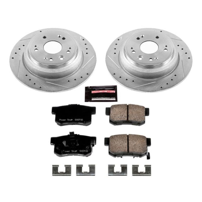 Kit de freins arrière Power Stop 10-11 Honda Accord Crosstour Z23 Evolution Sport