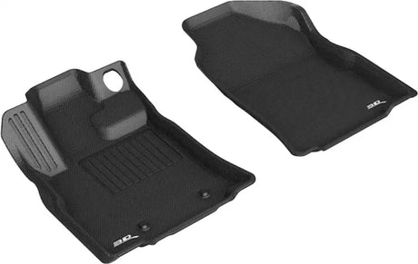 3D MAXpider 19-23 Subaru Ascent Kagu 1st Row Floormat - Black 3D MAXpider