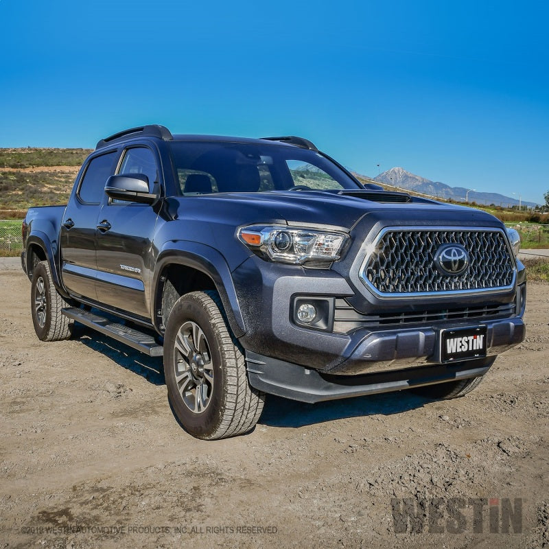 Marchepieds Westin Nerf pour Toyota Tacoma Double Cab R5 2005-2018 - Noir