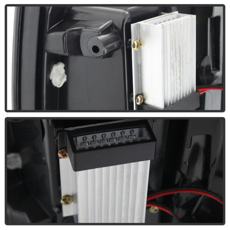 Feux arrière LED Spyder Ford F150 09-14 Fumé noir ALT-YD-FF15009-LED-BSM