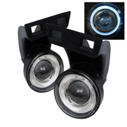 Spyder DODGE RAM 1500 1994-2001 Halo Projector Fog Lights w/swch - Clear FL-P-DRAM94-HL