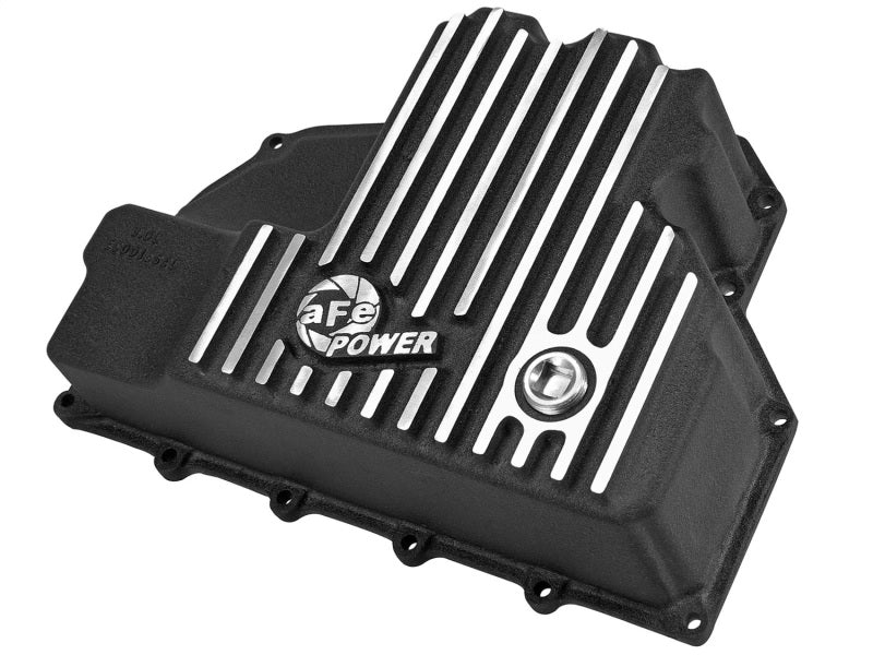 Carter d'huile moteur AFE usiné noir ; 14-16 Dodge RAM 1500 EcoDiesel 3,0 L V6 (td)