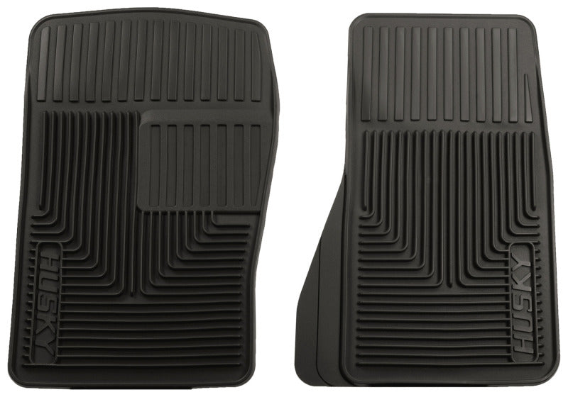 Tapis de sol avant robustes noirs Husky Liners pour Dodge Durango 98-03/Chevy S-10 Pickup 01-04