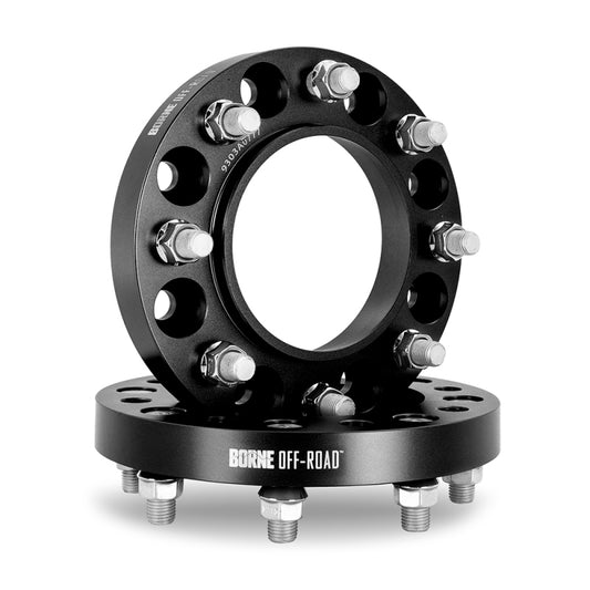 Mishimoto Borne Off-Road Wheel Spacers - 8X170 - 125 - 45mm - M14 - Black