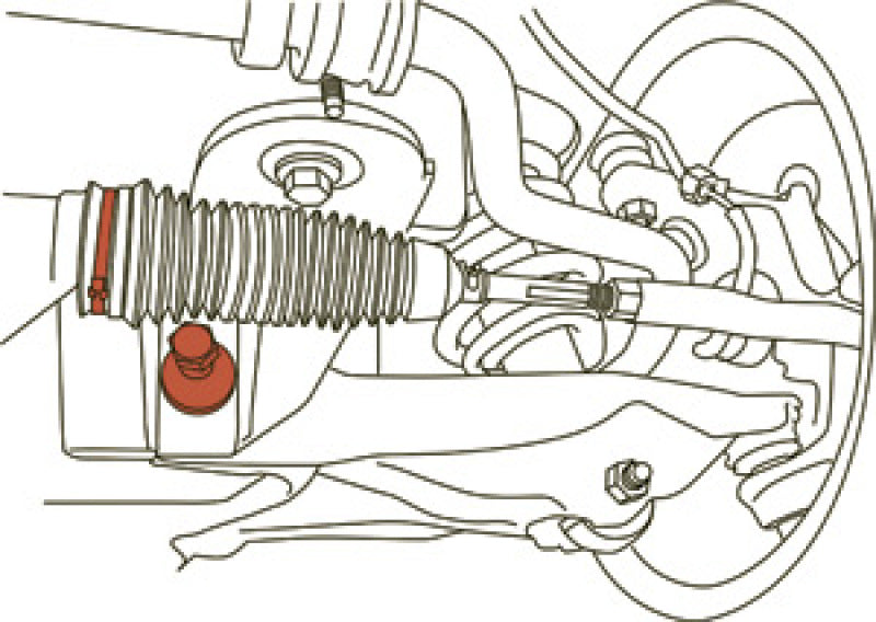 Kit de carrossage réglable SPC Performance pour Ford Crown Victoria/Lincoln Town Car 03-11
