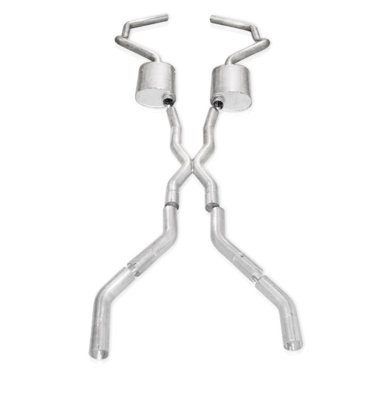 Échappement Stainless Works Chevy Camaro 1967-69 3 pouces en acier inoxydable avec X-Pipe