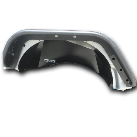 Garde-boue intérieur arrière en aluminium DV8 Offroad 07-18 Jeep Wrangler JK - Noir