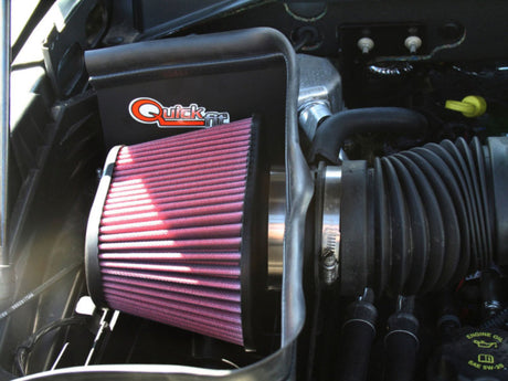 Système d'admission Airaid 05-11 Dodge Dakota/06-09 Mitsu Raider 3.7/4.7L CAD sans tube (huilé/rouge)