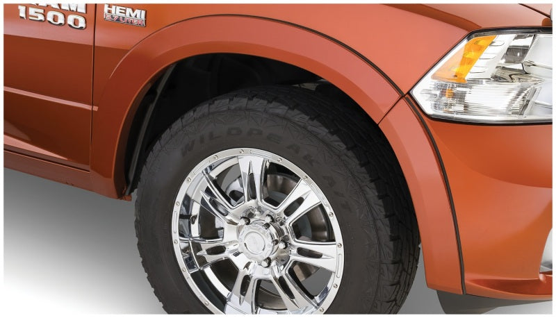Élargisseurs de pare-chocs de style OE Bushwacker 10-18 Ram 1500 Fleetside 2 pièces - Noir