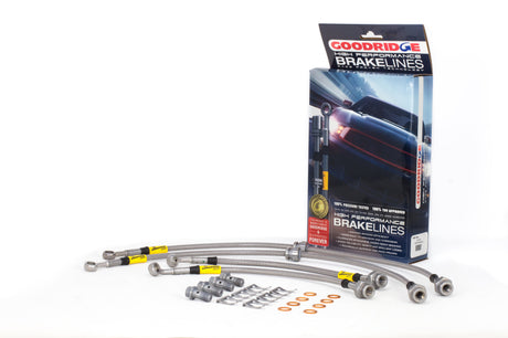 Kit de conduites de frein en acier inoxydable Goodridge 09-13 Nissan Maxima tous modèles