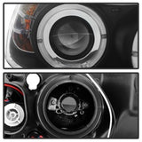 Spyder BMW E90 3-Series 06-08 Projector LED Halo Amber Reflector Rplc Bulb Blk PRO-YD-BMWE9005-AM-BK