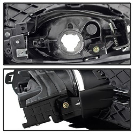 Feu antibrouillard OEM Spyder Honda Civic 2014-2015 2 portes/coupé (modèle EX uniquement) avec interrupteur - Jaune FL-HC2014-2D-Y