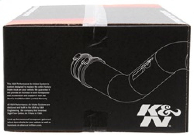 K&N 02-06 Lancer ONLY Polished Typhoon Short Ram Intake