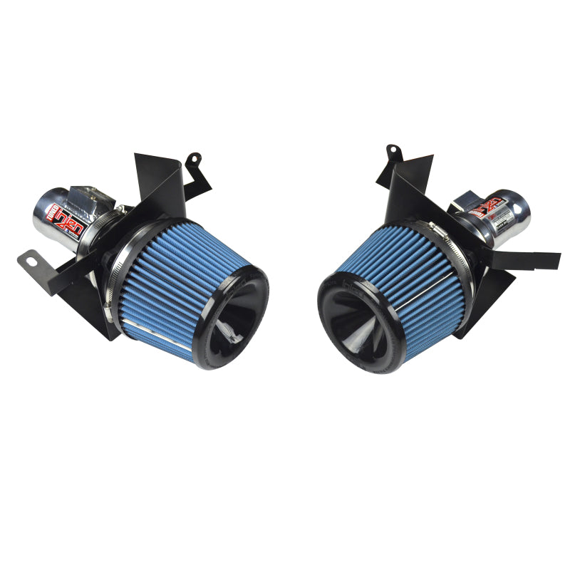 Injen 07-08 350Z 3,5 L V6 Air Fusion et cornes d'air polies Short Ram Intake