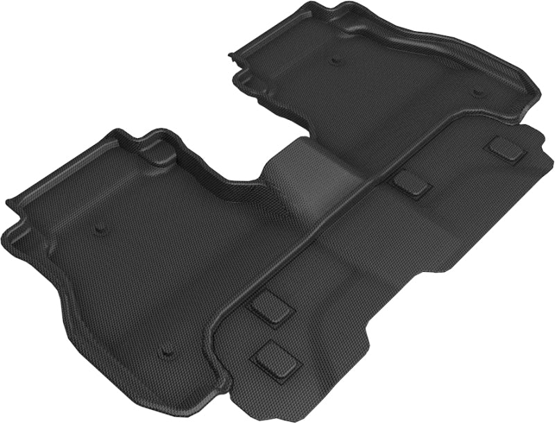 Tapis de sol 3D MAXpider 2020 Jeep Gladiator Jt Kagu 2e rangée - Noir