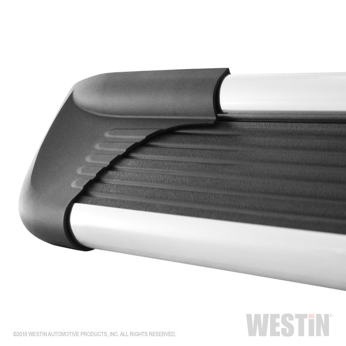 Marchepieds Westin Sure-Grip en aluminium 72 po – Aluminium brossé