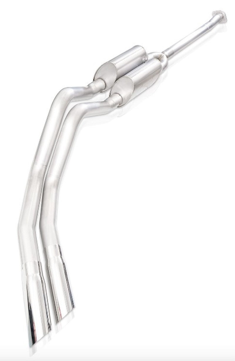 Raccords de sortie latérale double de 3,5 pouces pour Ford F150 5,0 L Legend Aftermark 15-19 en acier inoxydable