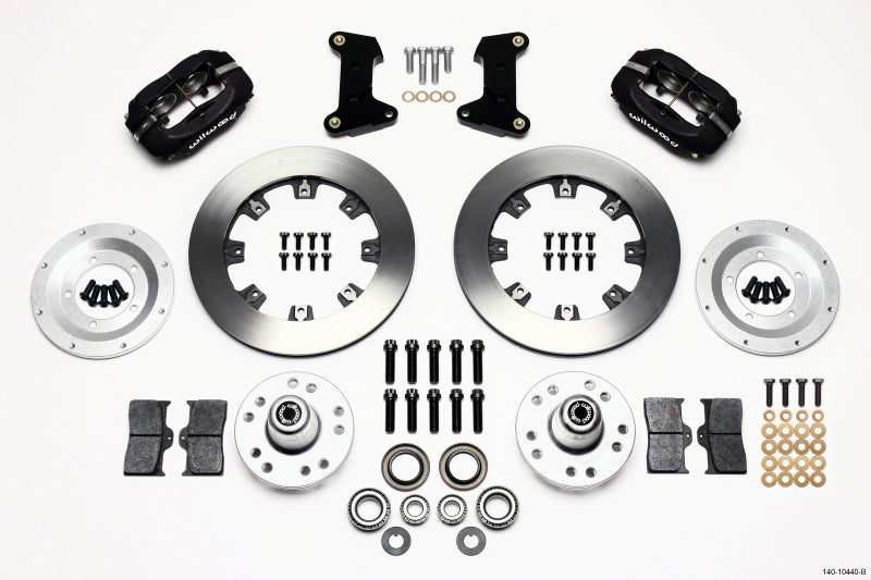 Kit avant Wilwood Forged Dynalite 12,19 pouces 74-80 Pinto/Mustang II Axe de disque uniquement