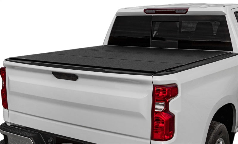 Access LOMAX Folding Hard Cover 07+ Toyota Tundra 6ft 6in Box Black Urethane