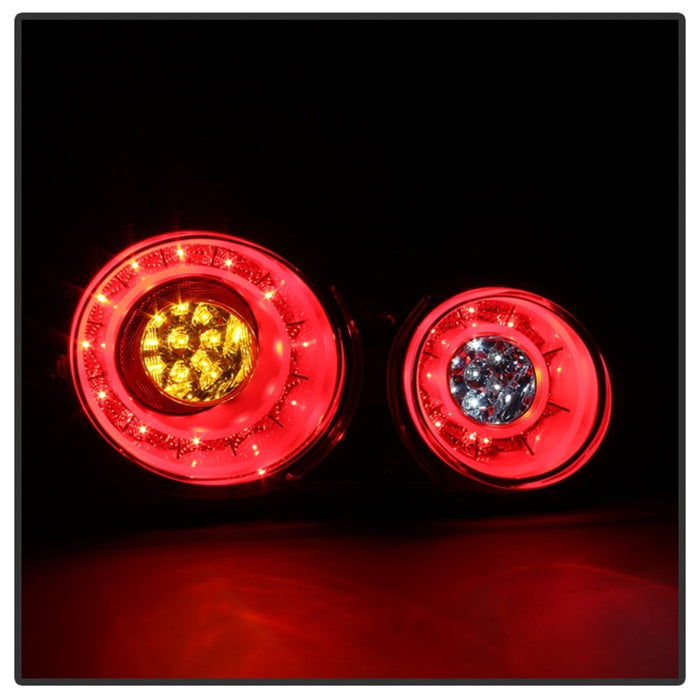 Feux arrière à LED Spyder 09-15 Nissan GTR Rouge Transparent ALT-YD-NGTR09-LED-RC