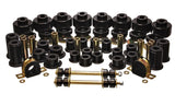 Ensemble de bagues principales Hyper-flex noires pour suspension énergétique 99-06 Chevy C1500 Silverado 2WD, nouveau style de carrosserie
